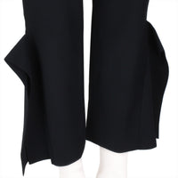 Stella McCartney black trousers in a mid-gauge knit