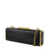 Vintage Gucci purse finished in black lizard leather