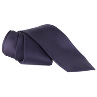 Alexander McQueen woven silk tie in a blue periwinkle blue tone