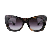 Dries Van Noten oversized sunglasses DVN122C4SUN multicoloured tortoiseshell gradient grey tone lenses