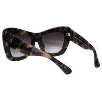 Dries Van Noten oversized sunglasses DVN122C4SUN multicoloured tortoiseshell gradient grey tone lenses