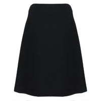 Alexander McQueen luxurious A-line skirt in a woven crepe fabric