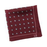 Dunhill mulberry silk pocket square