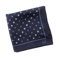 Dunhill mulberry silk pocket square Luxurious patterned silk