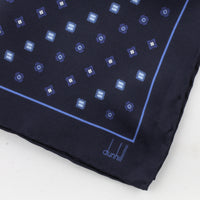Dunhill mulberry silk pocket square Luxurious patterned silk