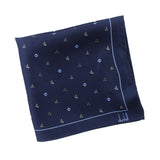 Dunhill mulberry silk pocket square Luxurious silk with a wingnut pattern