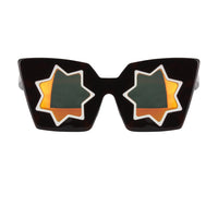 Markus Lupfer cat eye sunglasses featuring a star shaped design