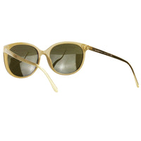 Burberry gold tone sunglasses in acetate and metal