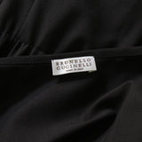 Brunello Cucinelli jumpsuit in black tuxedo style
