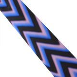 Paul Smith silk twill tie in a zig-zag pattern