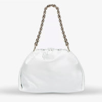 Alexander McQueen luxurious Ball-Bundle bag in white leather