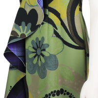 Dries Van Noten retro floral patterned shift dress