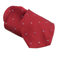 Dunhill neats patterned tie in a woven silk