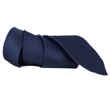 Dunhill herringbone patterned silk tie cobalt blue