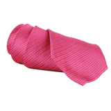 Dunhill herringbone patterned silk tie pink