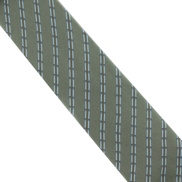 Dunhill Silk Tie  Colour: Grey and petrol blue Handmade in italy Material: 100% mulberry silk  Blade width: 8 cm  Dunhill mulberry silk tie in a cylindrical pattern
