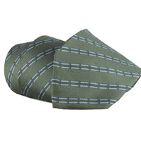 Dunhill mulberry silk tie in a cylindrical pattern