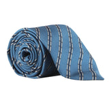 Dunhill mulberry silk tie in a cylindrical pattern
