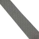 Dunhill Duke Lock patterned mulberry silk tie