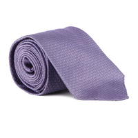 Dunhill silk tie in a woven lighter pattern lilac