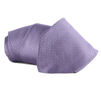 Dunhill silk tie in a woven lighter pattern lilac