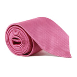 Dunhill silk tie in a woven lighter pattern pink