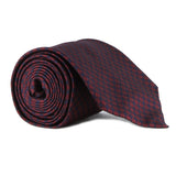 Dunhill hexbolt patterned woven silk tie