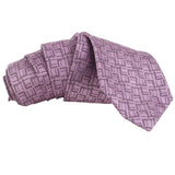 Dunhill silk tie in a signature longtail pattern