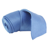 Dunhill textured mulberry silk tie in blue