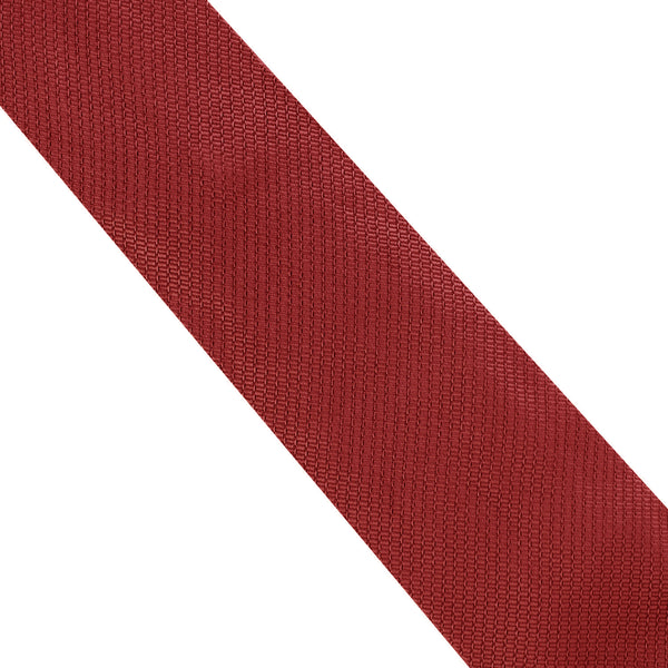 Dunhill lighter patterned textured woven silk tie in a burgundy tone