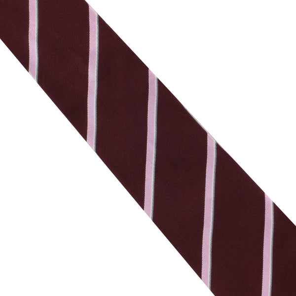 Dunhill silk regimental stripe tie