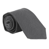 Dunhill heavy twill tie in a luxurious cotton and silk blend fabric