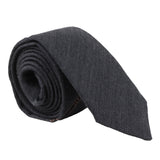 Dunhill luxurious wool tie in a twill and herringbone pattern