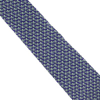 Dunhill luxurious mulberry&nbsp;silk tie in a&nbsp;t-bar zip pattern