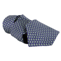 Dunhill luxurious mulberry&nbsp;silk tie in a&nbsp;t-bar zip pattern