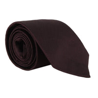 Dunhill luxurious woven textured mulberry silk tie