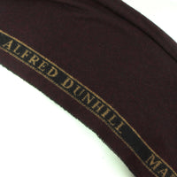 Dunhill pure cashmere scarf in a subtle herringbone pattern