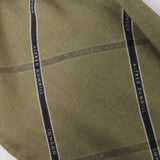 Dunhill&nbsp;fine silk and wool blend&nbsp;selvedge patterned tubular scarf