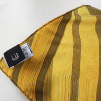 Dunhill square scarf in an abstract Dunhill longtail pattern