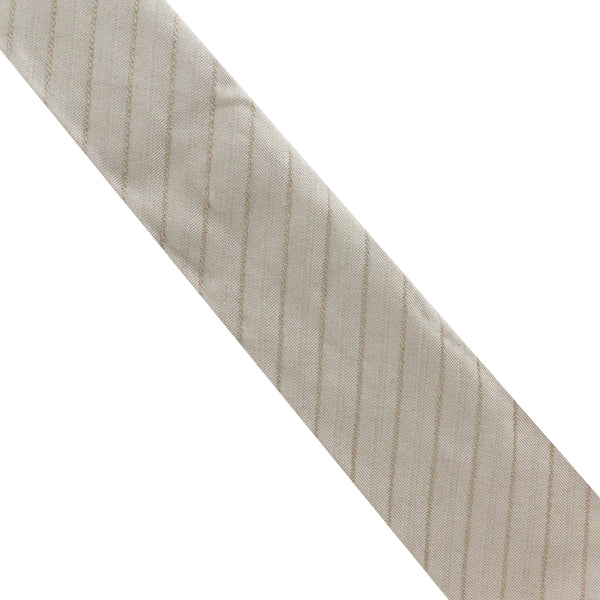 Dunhill luxurious silk tie in a monochrome herringbone pattern