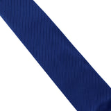 Dunhill silk tie in a woven herringbone pattern