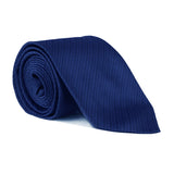 Dunhill silk tie in a woven herringbone pattern
