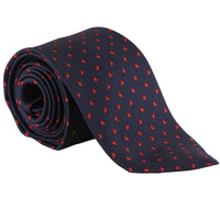 Dunhill hexbolt patterned silk tie