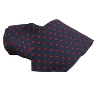 Dunhill hexbolt patterned silk tie