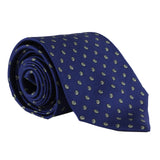 Dunhill hexbolt patterned silk tie