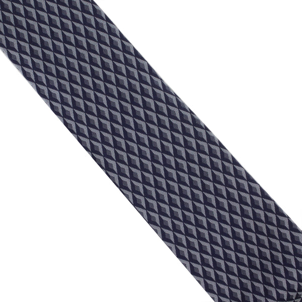 Dunhill luxurious woven silk tie in an Engine Turn pattern