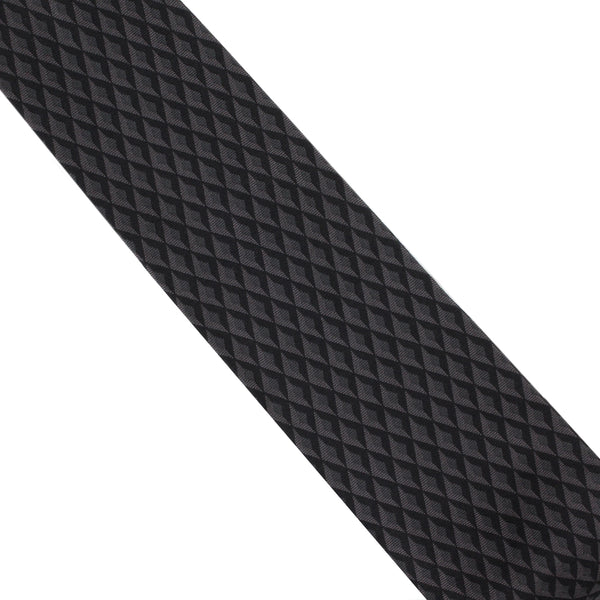 Dunhill luxurious woven silk tie in an Engine Turn pattern