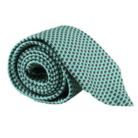 Dunhill luxurious mulberry silk tie in a deco pattern