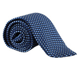 Dunhill luxurious mulberry silk tie in a deco pattern