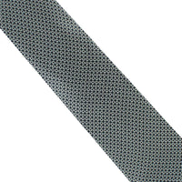 Dunhill luxurious mulberry silk tie in a hexbolt pattern